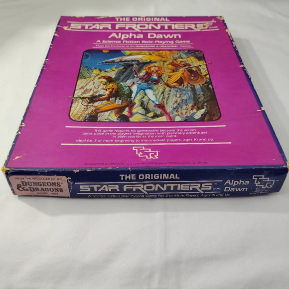 Vintage Game Star Frontiers Alpha Dawn 1983 Sci- Fi RPG TSR, Inc - Picture 15 of 17